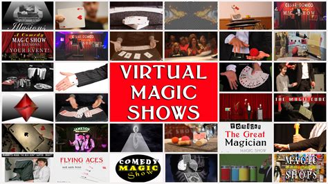 virtual magic show for adults